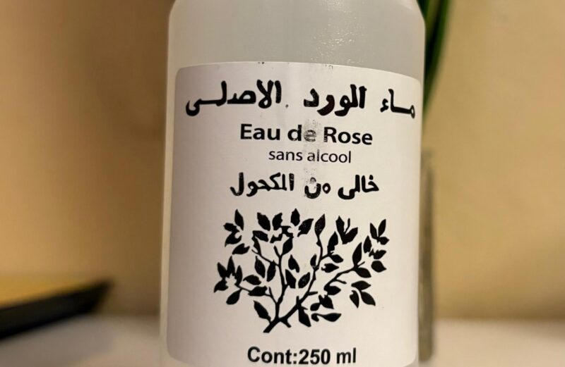 Eau de rose bouteille 250 ml